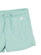 Costume per bambino MC2 Saint Barth Kids verde con toppa con logo sul retro JEA0012 01674L MC2 ST. BARTH KIDS 