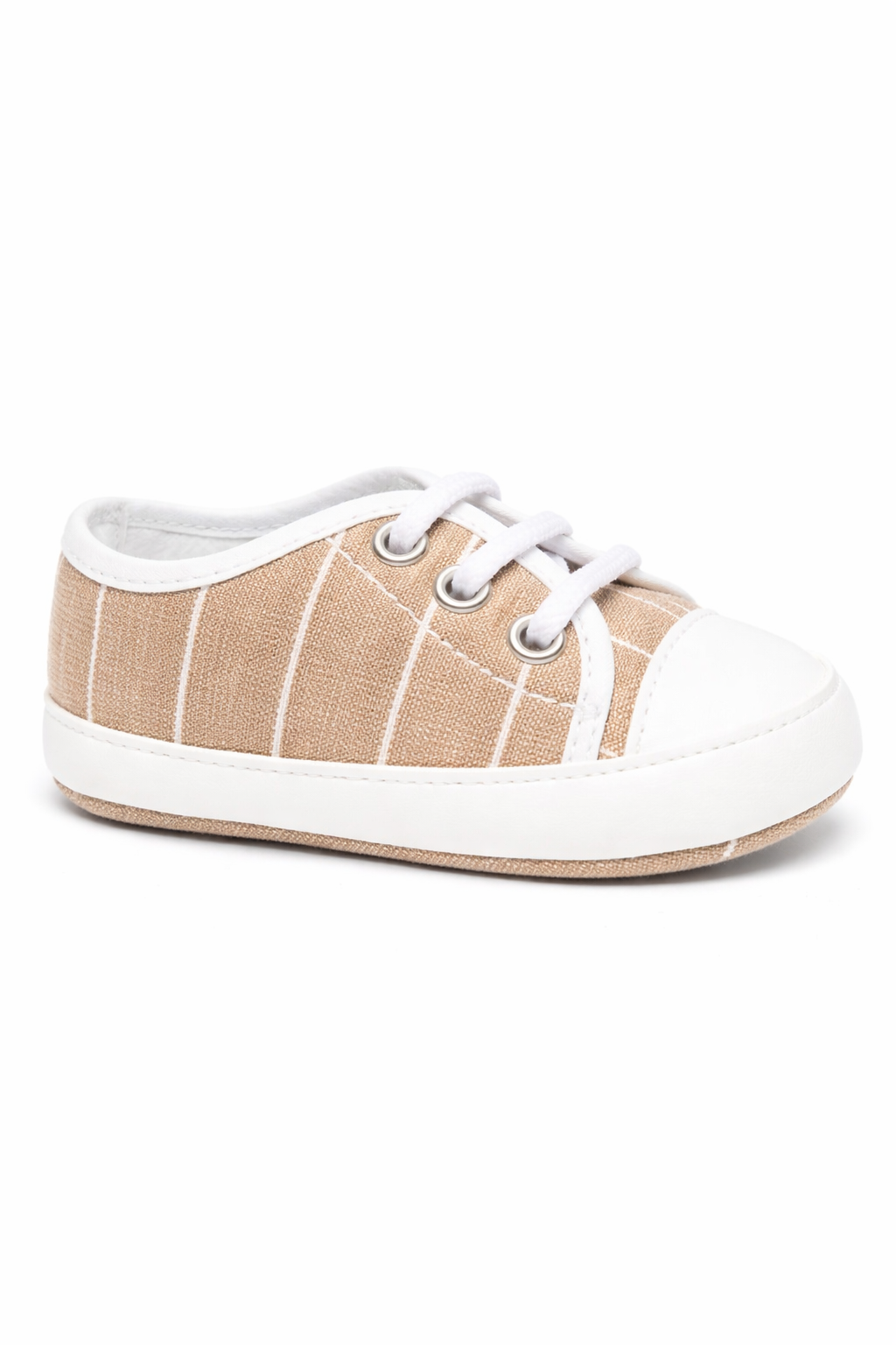 Scarpine primi passi per neonato Colorichiari marrone con dettaglio a righe MN958468 4896 27 COLORICHIARI KIDS 