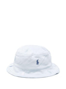 Cappello bucket per neonato Polo Ralph Lauren Kids Polo Pony azzurro con ricamo 320876974 002 Ralph Lauren kids 