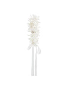 Coroncina per capelli per bambina Monnalisa bianca con decorazione floreale 79G008 7097 0092 MONNALISA KIDS 