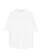 Camicia per bambino Paolo Pecora Kids bianca con colletto classico PP4302 GESSO PAOLO PECORA KIDS 