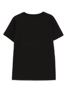 T-shirt per bambino Emporio Armani Kids nera con logo sul davanti EB000421 AF15013 MC206 EMPORIO ARMANI KIDS 