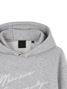 Felpa per bambino Givenchy Kids grigio con cappuccio e logo H30942 A01 GIVENCHY KIDS 