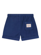 Shorts per neonato Bonpoint blu con vita elasticizzata C06YBEW00001 074 BONPOINT KIDS 