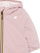 Giubbino per neonata K-Way Kids rosa con design reversibile K7132PW B3C K-WAY KIDS 