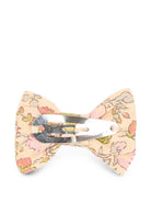 Set di due fermagli per bambina Bonpoint beige con stampa floreale W06GHAW00001 523B BONPOINT KIDS 
