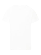 T-shirt per bambina Fendi Kids bianco con logo JFI375 7AJ F1SGM FENDI KIDS 