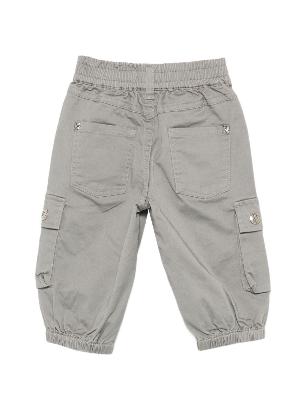 Pantaloni per neonato John Richmond Junior grigi con tasca cargo RIP26127PA GREY ULTIMATE JOHN RICHMOND KIDS 