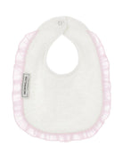 Bavaglino per neonata Monnalisa bianco con stampa coniglietto 35G009 7000 0001 MONNALISA 