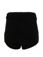 Shorts per bambina Douuod Kids nero con applicazione logo DY6B19 X0071 930 DOUUOD KIDS 