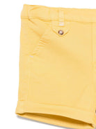 Shorts per neonato Tartine Et Chocolat giallo in twill CA26131 72 TArtine & Chocolat 