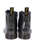 Stivali per bambina Dr. Martens Kids neri con effetto glitter 41435001 1460 Dr martens kids 