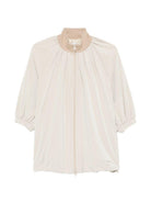 Giubbino per donna Alysi beige con chiusura con zip 116913 P6041 AVENA ALYSI 