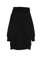 Abito per bambina MSG Kids nero con logo in rilievo F5MSJGDR028 110 MSGM KIDS 
