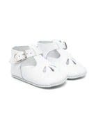 Scarpe primi passi per neonata Tartine et Chocolat bianche con chiusura laterale con fibbia CC80011 01 TArtine & Chocolat KIDS 
