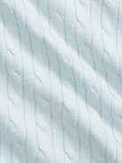 Copertina per neonato Polo Ralph Lauren Kids azzurra con trama in maglia 320966893 002 Ralph Lauren kids 