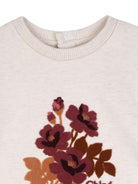 Felpa per neonata Chloè Kids beige con dettaglio con ruches C21359 B39 CHLOE' KIDS 