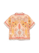 Camicia per bambina ZIMMERMANN Kids Wylie multicolore con stampa grafica all-over 7715TR S251 ZIMMERMANN KIDS 