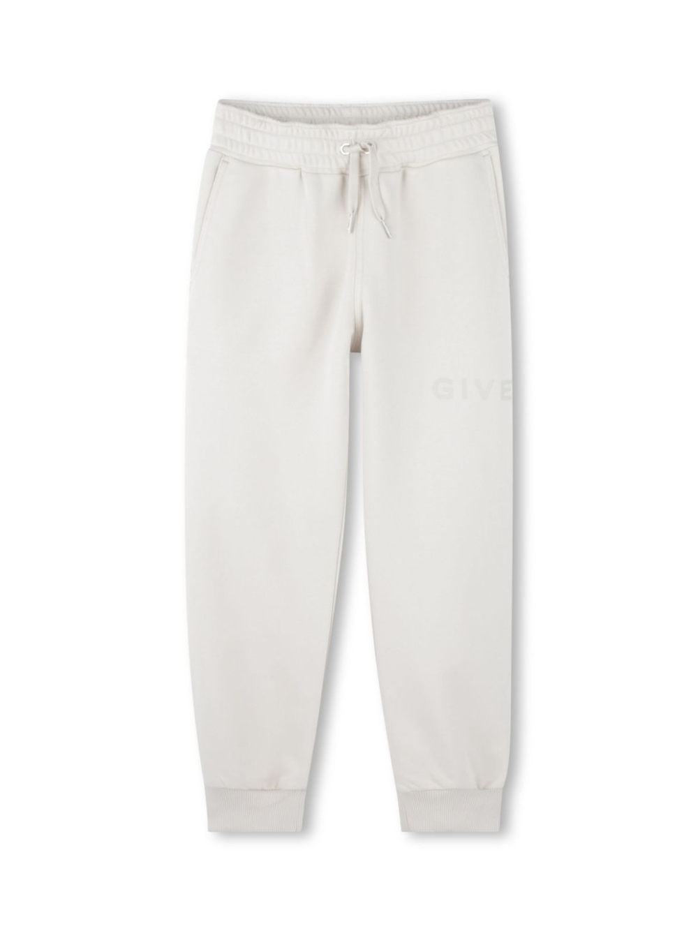 Pantaloni sportivi per bambina Givenchy Kids bianco con stampa con logo H30690 184 GIVENCHY KIDS 