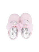 Ballerine per bambina Monnalisa rosa con placca con logo 83E006 5721 0090 MONNALISA 