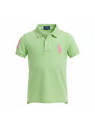 Polo per bambino Polo Ralph Lauren Kids verde con ricamo Polo Pony 322703635 510 Ralph Lauren kids 