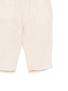 Pantaloni per neonato Fay Kids beige con passanti per cintura FY6500 I0318 109 FAY KIDS 