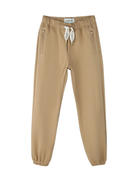 Pantaloni sportivi per bambino Lanvin Enfant beige con applicazione con logo N30299 276 LANVIN 