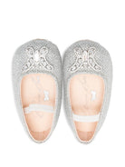 Ballerine per neonata Aruna Seth argentate con applicazione farfalla SON01 SILVER ARUNA SETH KIDS 