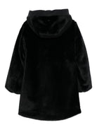 Cappotto per bambina Herno Kids nero con pelliccia sintetica GC000058G12630 9300 HERNO KIDS 