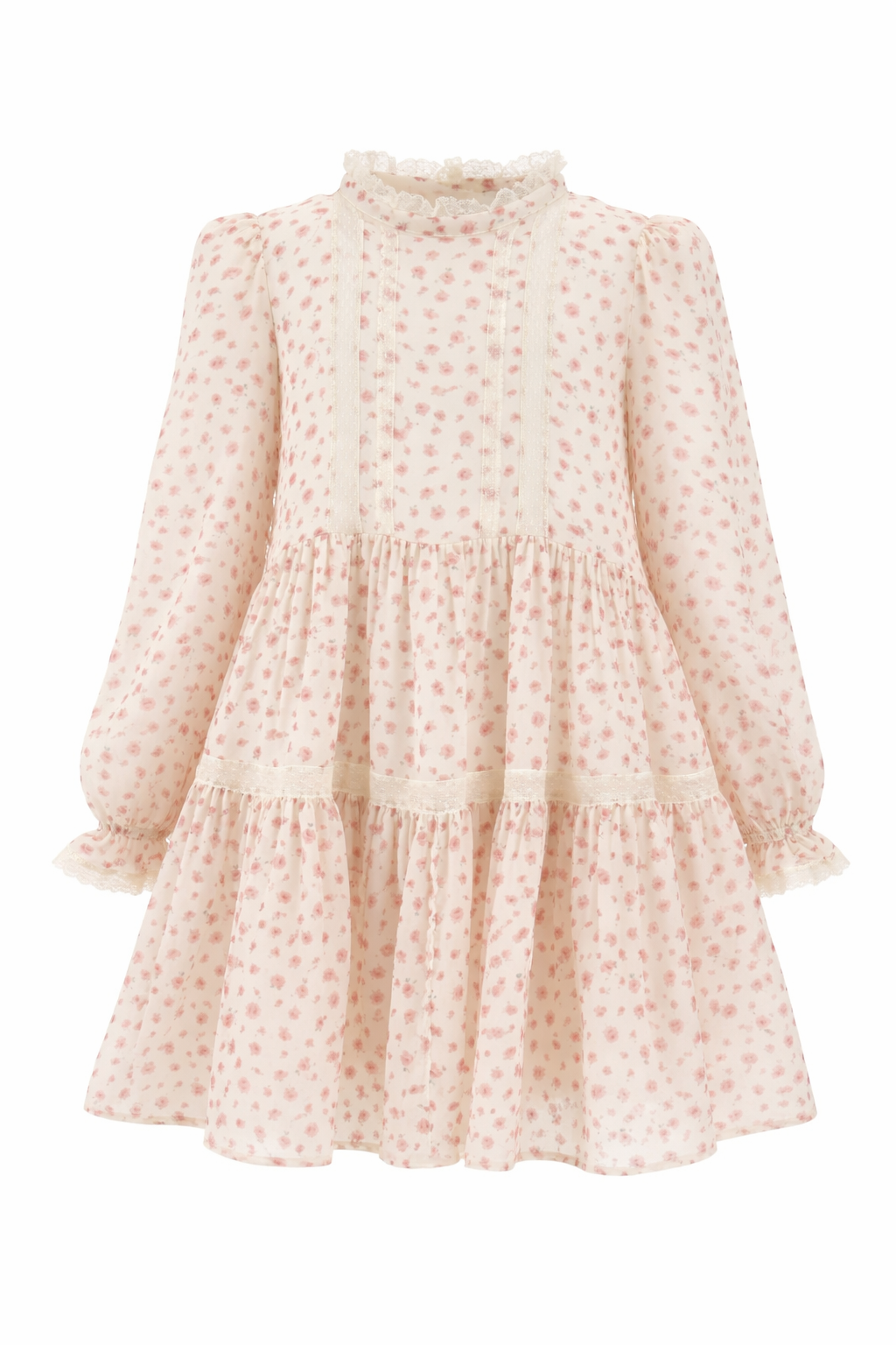 Abito per bambina Philosophy di Lorenzo Serafini Kids bianco con stampa floreale I1G910 7602 0294 PHILOSOPHY KIDS 