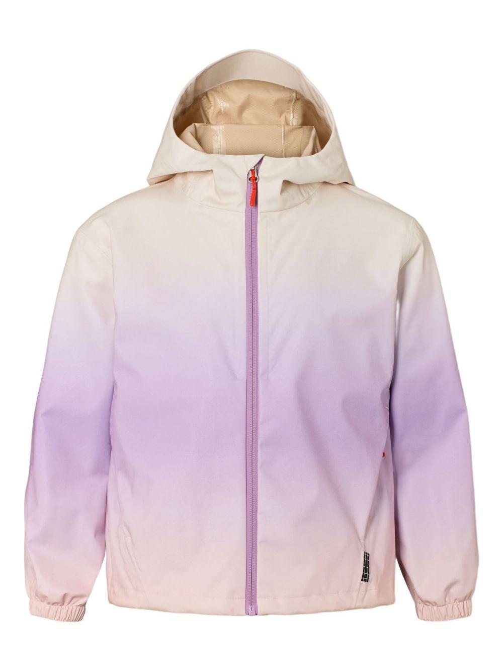 Giacca Horizon per bambina Molo rosa con cappuccio effetto sfumato 5S26M101 5669 MOLO KIDS 