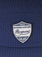 Cappello per bambino Bonpoint blu con finitura in rilievo C06BACW00001 073 BONPOINT KIDS 
