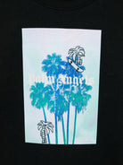 Felpa per bambino Palm Angels Kids nero con stampa grafica PBBA012S26FLE00A 110 PALM ANGELS KIDS 