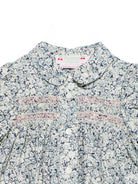 T-shirt per neonata Bonpoint blu con stampa a fiori S06XBLW00006 519A BONPOINT 