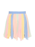 Gonna per bambina Stella McCartney Kids multicolore con elastico in vita TY7A91 Z3556 999 STELLA McCARTNEY KIDS 