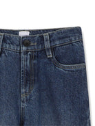 Jeans per bambino Boss Kids blu con applicazione logo J52922 Z25 BOSS KIDS 