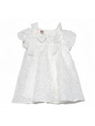 Abito per neonata La Stupenderia bianco con dettaglio fiocco 2CCAB68 X06 LA STUPENDERIA KIDS 