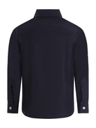 Camicia per bambino Amiri Kids nera con applicazione ossa ACTOSH1002 950 AMIRI KIDS 
