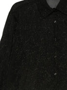 Camicia per donna Alysi nera con glitter 165219 A5007 NE ALYSI 