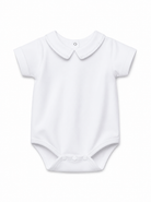 Tutina per neonati Tartine Et Chocolat bianca con colletto a punta CC11011 01 TArtine & Chocolat KIDS 
