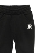 Completo per neonati John Richmond Kids bianco e nero con logo sul davanti RIA26011CF OFF-WHITE JOHN RICHMOND KIDS 