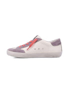 Sneakers per bambina Golden Goose Kids Superstar bianco con dettaglio stella glitter GYF00107F007295 12160 GOLDEN GOOSE KIDS 