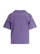 Camicia per bambino Bonpoint viola a righe C06BSHW00001 258 BONPOINT KIDS 