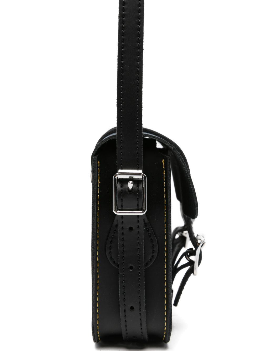 Borsa per bambina Dr. Martens Kids nera con fibbia di chiusura AB098001 BLACK Dr martens kids 