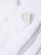 Cardigan per neonato La Stupenderia beige con taschino sul petto SCCR71101 R36 LA STUPENDERIA KIDS 