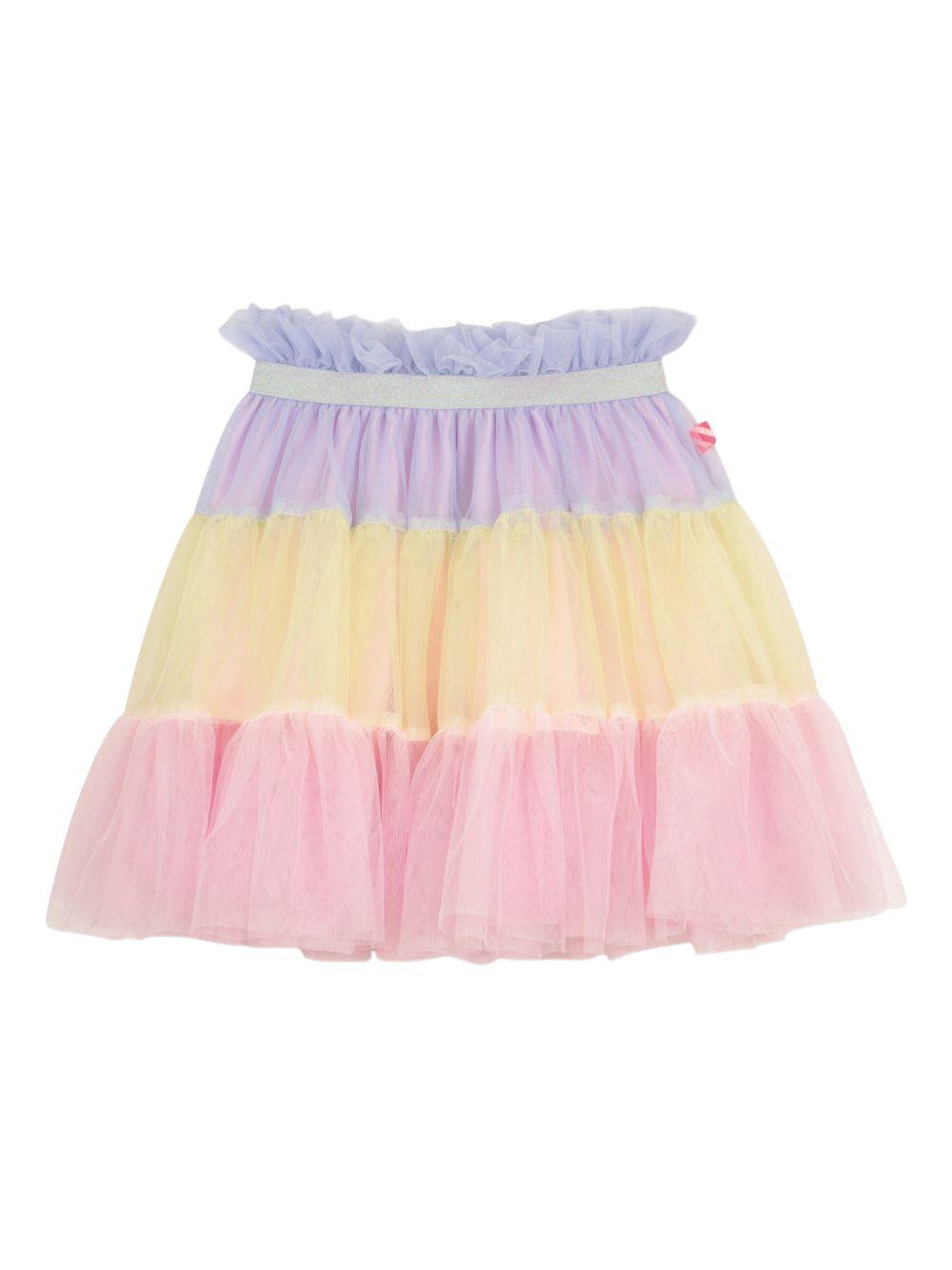 Gonna per bambina Billieblush multicolore con dettagli glitterati U21861 Z41 BILLIEBLUSH KIDS 
