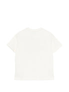 T-shirt per bambino Etro Kids bianca con dettaglio logo sul davanti GY8P71 Z3672 102 ETRO KIDS 