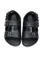 Sandali per bambino Birkenstock Kids nero con doppia fibbia 1009353 BLACK BIRKENSTOCK 