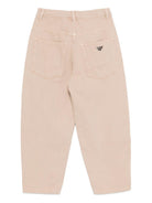 Pantaloni per bambino Emporio Armani Kids con gamba larga EB000937 AF21782 U6076 EMPORIO ARMANI KIDS 