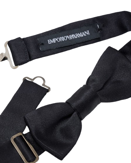 Papillon per bambino Emporio Armani Kids nero con design fiocco EB000852 AF19474 UC001 EMPORIO ARMANI KIDS 